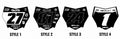 Motocutz number plate decal