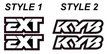 Fork Tube Decals